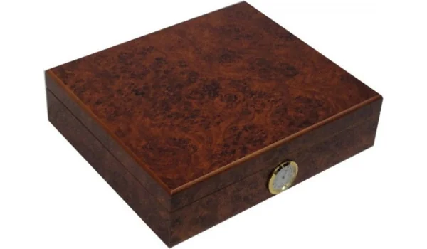 Angelo Humidor Decoración de Madera Nudosa