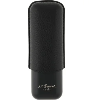 Estuche para 2 Puros S.T. Dupont negro gris mate 183240