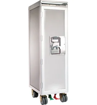 adorini Gabinete para Puros con Ruedas Aluminio