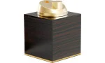 adorini Encendedor Jet de Mesa Ébano Alto Dorado Brillante