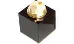 adorini Encendedor Jet de Mesa Ébano Alto Dorado Brillante