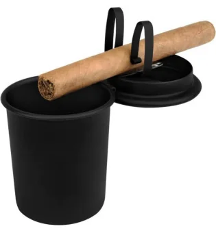 Stinky Cenicero para coche negro