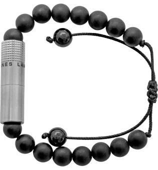 Les Fines Lames Pulsera Punzón Ónix Mate