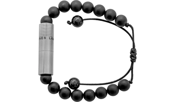 Les Fines Lames Pulsera Punzón Ónix Mate