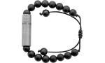 Les Fines Lames Pulsera Punzón Ónix Mate