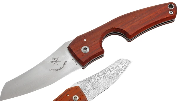 Les Fines Lames Le Petit Compass Cuchillo para puros Padauk
