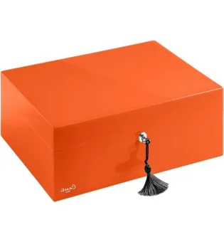 Humidor Caseti Paris naranja