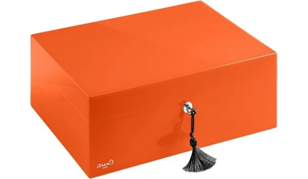 Humidor Caseti Paris naranja