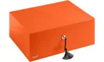 Humidor Caseti Paris naranja
