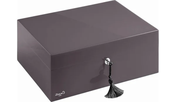 Humidor Caseti París morado oscuro