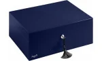 Humidor Caseti París azul oscuro