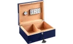 Humidor Caseti París azul oscuro