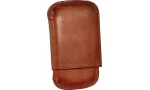 Angelo funda para 4 puros/cigarrillos cuero cognac
