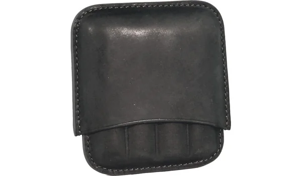Angelo funda para 4 cigarillos y puros gris