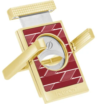 S.T. Dupont Cortapuros Monograma 1872 Rojo Burdeos 003478
