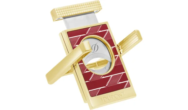 S.T. Dupont Cortapuros Monograma 1872 Rojo Burdeos 003478