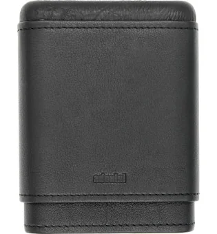 Funda adorini para 3-5 puros - Cuero negro