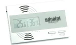 adorini Higrómetro y Termómetro Digital Plateado con Sensor Sensirion Suizo