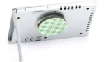 adorini Higrómetro y Termómetro Digital Plateado con Sensor Sensirion Suizo