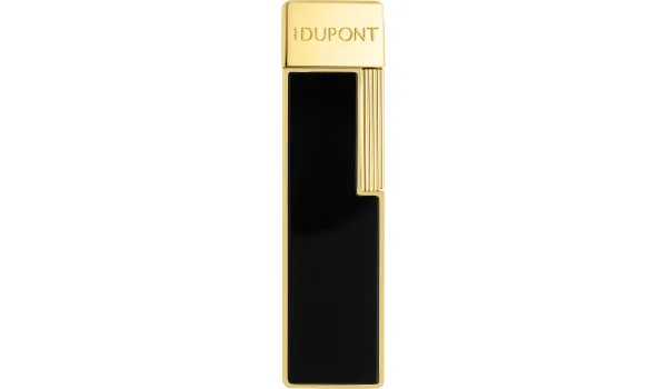 S.T. Dupont Encendedor Twiggy Laca Negra Dorado 030112
