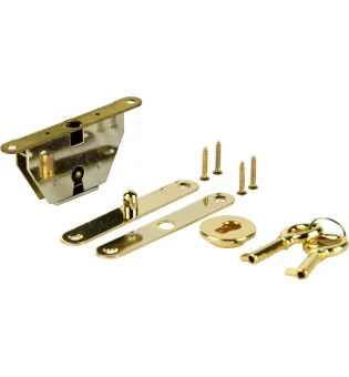 Juego de cerradura de Cilindro para Humidor Oro