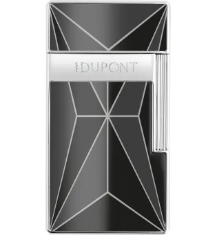 S.T. Dupont Biggy Encendedor Fuego X Negro Cromo 025277