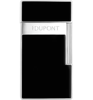 S.T. Dupont Biggy Encendedor Lacado Negro Cromo 025221