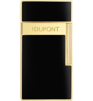 S.T. Dupont Biggy Encendedor Lacado Negro Dorado 025222