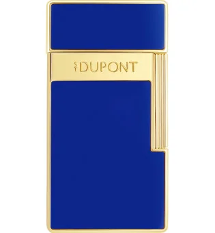 S.T. Dupont Biggy Encendedor Lacado Azul Dorado 025225