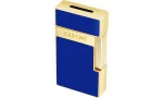 S.T. Dupont Biggy Encendedor Lacado Azul Dorado 025225