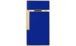 S.T. Dupont Biggy Encendedor Lacado Azul Dorado 025225