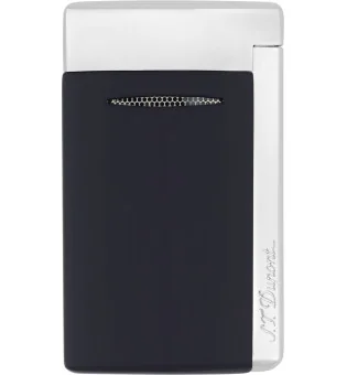 S.T. Dupont Minijet Encendedor Azul Cromo 010811