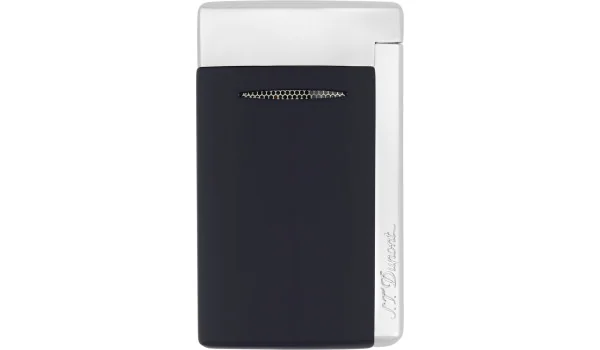 S.T. Dupont Minijet Encendedor Azul Cromo 010811