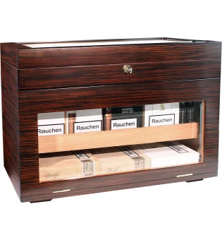 adorini Humidor Portico Deluxe Marrón