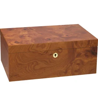 adorini Humidor Elm Burl Specially Selected Grande