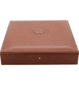 Bulldog by Dunhill 10 Humidor de Viaje Marrón