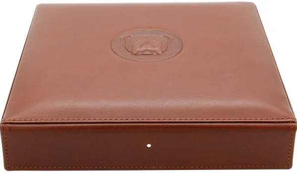 Bulldog by Dunhill 10 Humidor de Viaje Marrón