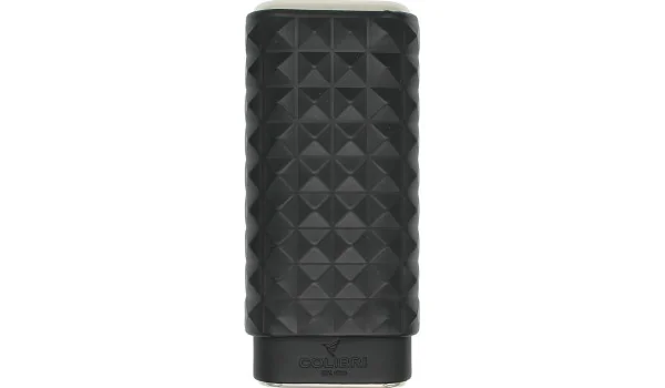 Colibrí Estuche para Puros Quasar negro y Cromado