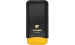 Cohiba Estuche para Puros Cuero Negro, Amarillo y Blanco