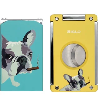 Siglo Dog Set de Encendedor y Cortador