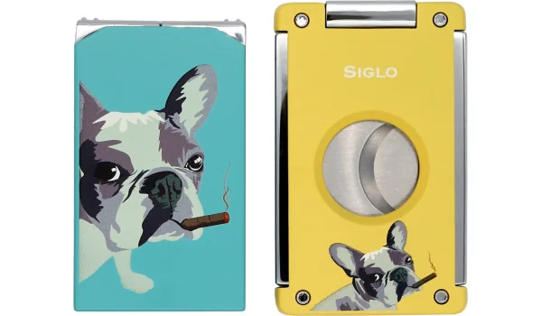 Siglo Dog Set de Encendedor y Cortador