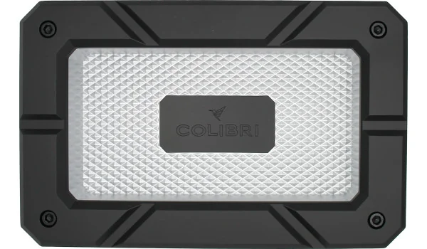 Cenicero para puros Colibri Rally Negro Plata
