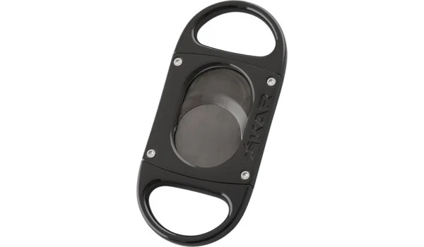 Cortapuros Xikar M8 Negro con Cuchillas Oscuras imagen 2