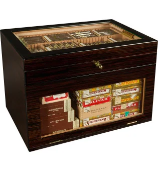 adorini Humidor Portico Deluxe Marrón
