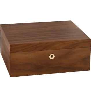 Humidor Adorini Ancona Nogal Mediano Deluxe