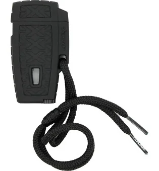 Encendedor de tormenta Xikar Stratosphere llama turbo negro