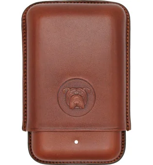 Estuche para puros Bulldog by Dunhill Robusto Brown 3
