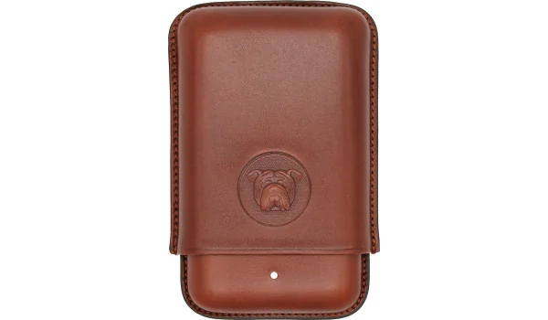 Estuche para puros Bulldog by Dunhill Robusto Brown 3