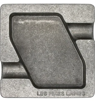 Cenicero Dyad de Les Fines Lames, aluminio sin tratar