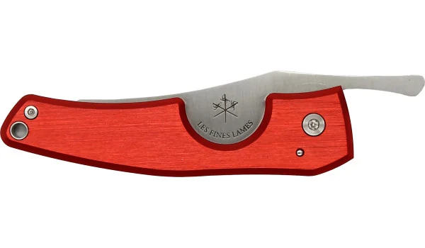 Les Fines Lames: Cuchillo para puros «Le Petit Red» de aluminio